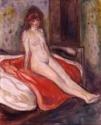 Edvard Munch, Seated Nude on the Edge of the Bed