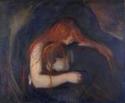 Edvard Munch, The Vampire (Love and Pain)