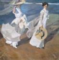 Joaquín Sorolla y Bastida, Strolling along the Seashore