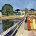 Edvard Munch, Girls on the bridge