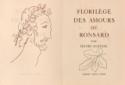 Henri Matisse, Florilège des Amours de Ronsard