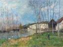 Alfred Sisley, Frühling am Ufer der Loing (Printemps au bord du Loing)