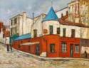 Maurice Utrillo, Le Restaurant de la Tourelle à Montmartre