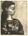 Pablo Picasso, Femme au corsage à fleurs