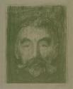 Edvard Munch, Porträt von Stéphane Mallarmé (1842-1898)