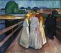 Edvard Munch, Auf der Brücke