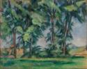 Paul Cézanne, Tall Trees at the Jas de Bouffan