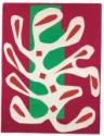 Henri Matisse, Algue blanche sur fond rouge et vert