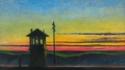 Edward Hopper, Railroad Sunset