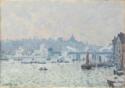 Alfred Sisley, Blick auf die Themse: Charing-Cross-Brücke